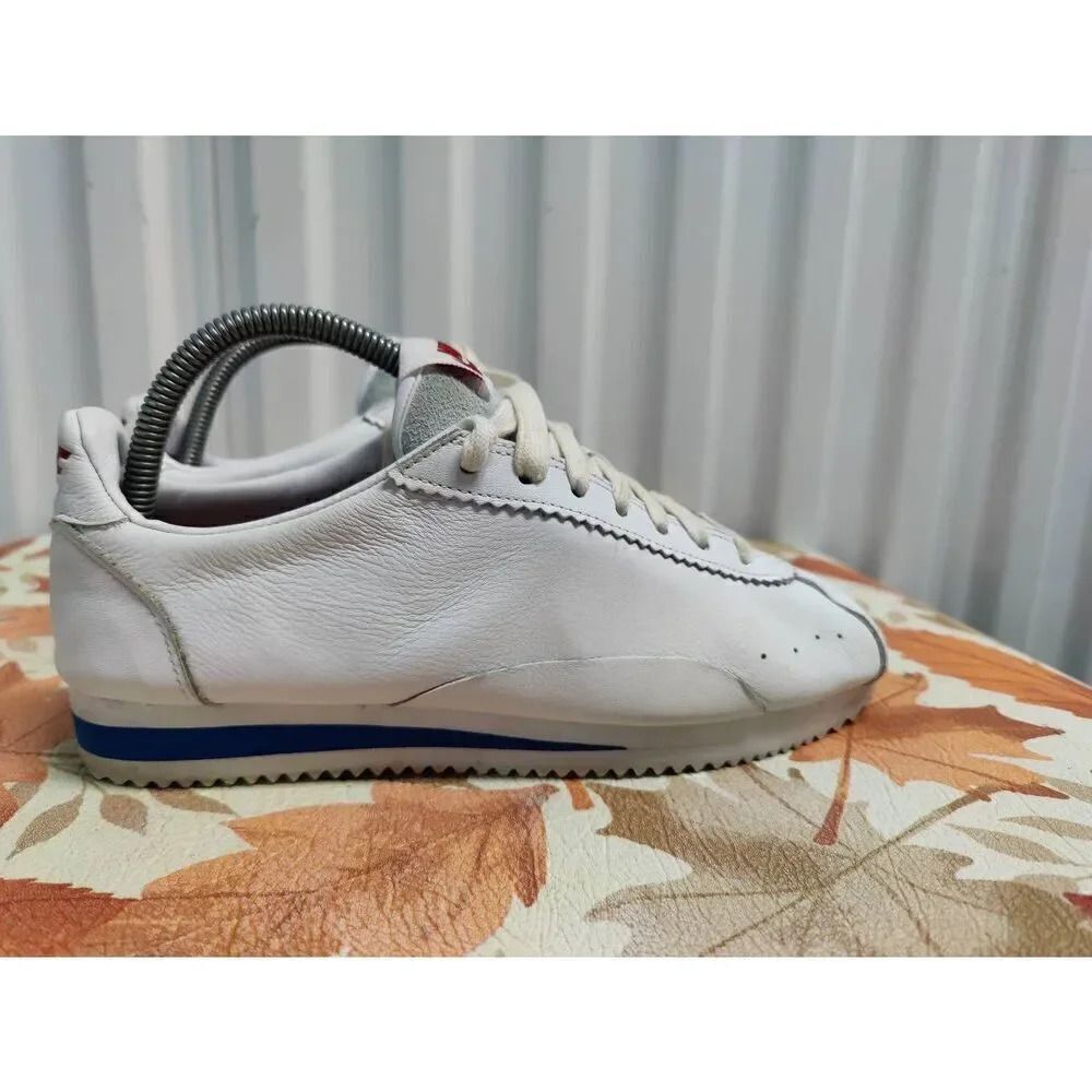 Nike Cortez Swooshless Men's Shoes Size 7 Sneakers Leather Forest Gump